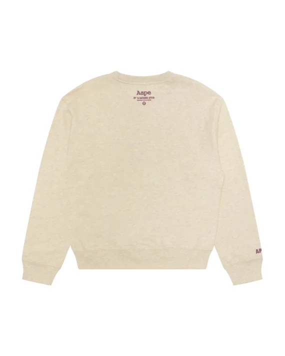 AAPE Moonface crew neck sweatshirt