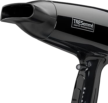 Tresemme مجفف شعر تريسمي فائق السرعة 2000 واط سوبر مدمج خفيف الوزن سريع التجفيف 3 درجات حرارة 2 سرعة بالإضافة إلى نفخة باردة أسود 9142TU - Image 3
