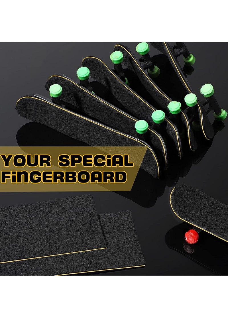 SYOSI Fingerboard Foam Grip Tape Black Fingerboard Grip Tape 36 x 110 mm Foam Grip Tape for Fingerboards Adhesive Fingerboard Stickers Non Slip Foam Pro Grip Tape for Fingerboards Skateboard 25 Pcs - Image 5