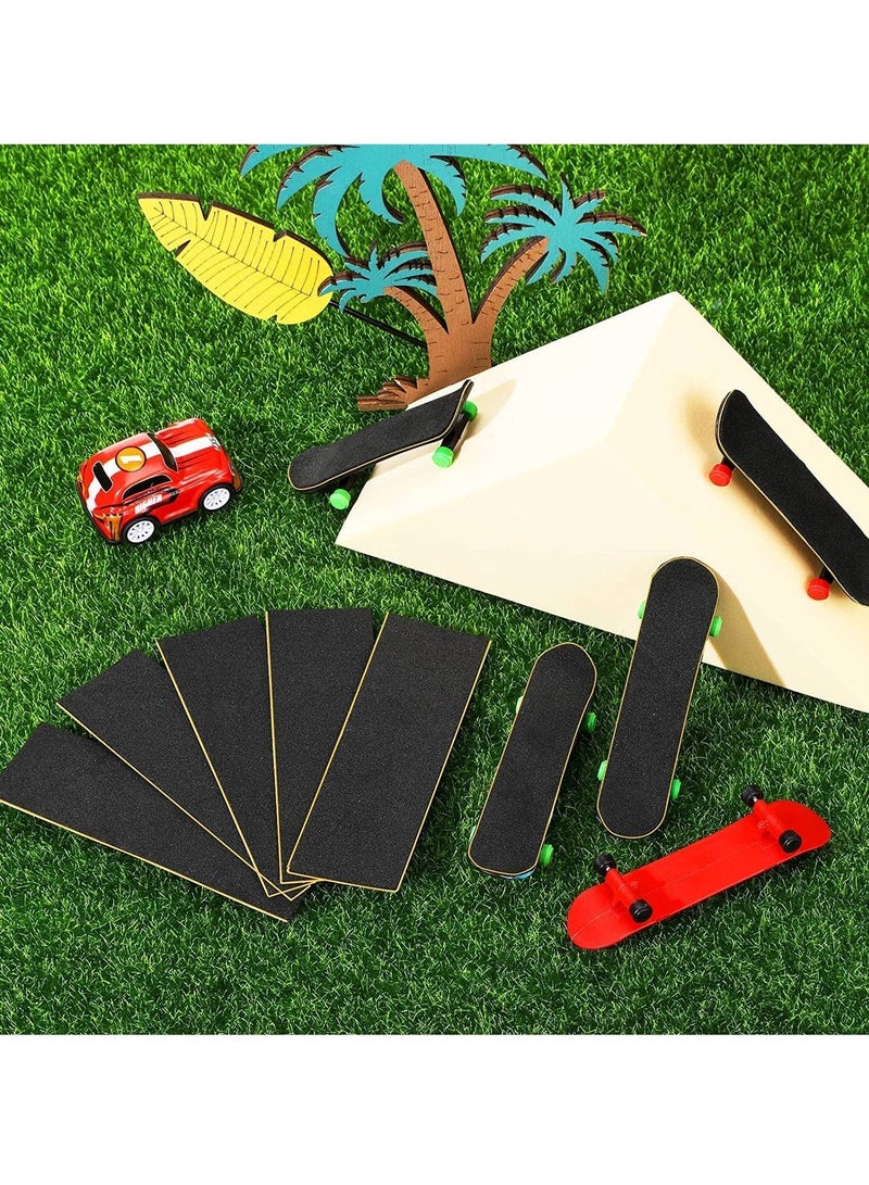 SYOSI Fingerboard Foam Grip Tape Black Fingerboard Grip Tape 36 x 110 mm Foam Grip Tape for Fingerboards Adhesive Fingerboard Stickers Non Slip Foam Pro Grip Tape for Fingerboards Skateboard 25 Pcs - Image 4