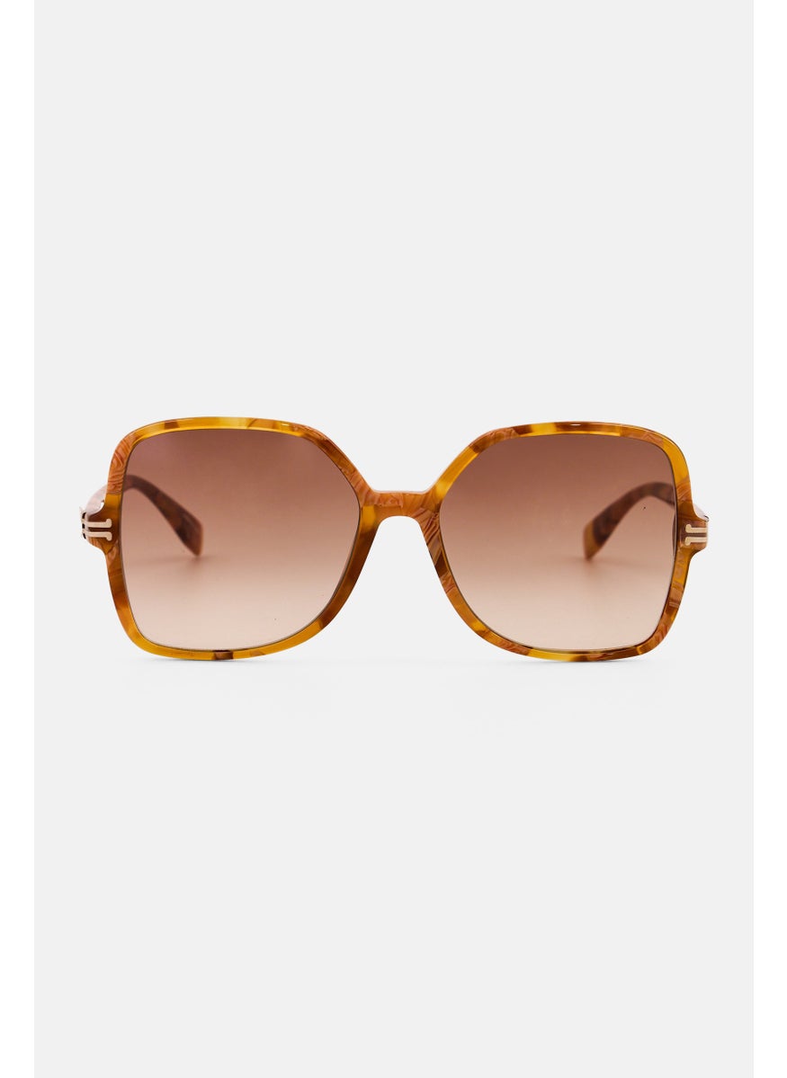Marc Jacobs Women MJ1105S Square Sunglasses, Brown  - Image 1
