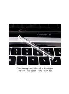 Generic واقي شريط اللمس غير اللامع متوافق مع Apple MacBook PRO 2019 إصدار A2251/A2289/A2338 واقي شريط اللمس (لمسة نهائية غير لامعة)  - Image 2
