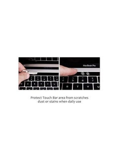 Generic واقي شريط اللمس غير اللامع متوافق مع Apple MacBook PRO 2019 إصدار A2251/A2289/A2338 واقي شريط اللمس (لمسة نهائية غير لامعة)  - Image 3