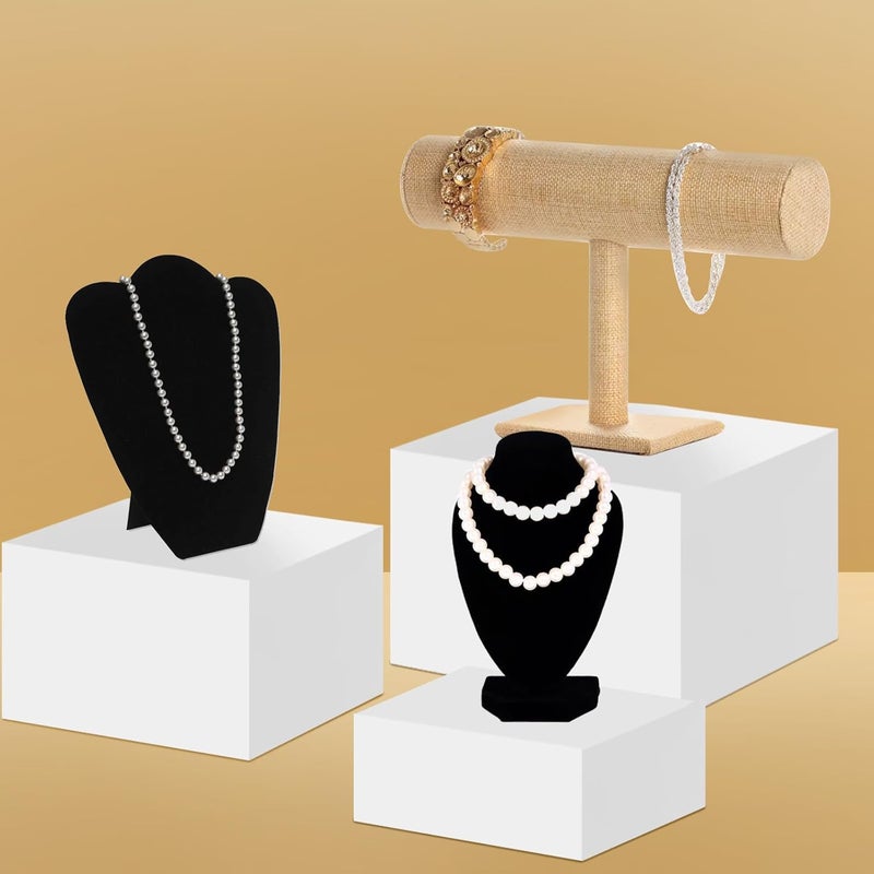 TPGP AXNSATRE 6 Pcs Acrylic Display Box Set - Buffet Risers for Cake and Dessert, 15/18/20/23/25/28 cm - Image 3