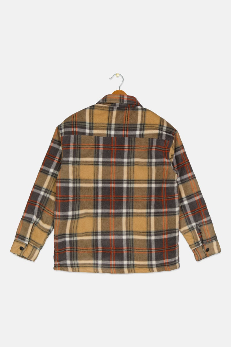 Tony Hawk Kids Boy Plaid Jacket Shirt, Multicolor  - Image 2