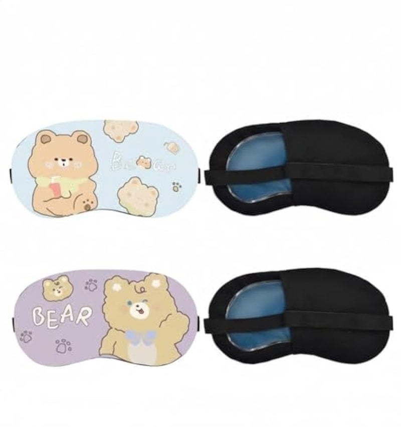 Cooling Gel Relaxing Eye Mask For Dark Circles, Dry Eyes, Cooling Eyes, Pain Relief, Redness, Eye Patches, Sleeping Cool Pad Suitable For All Family Members|Sleeping Eye Cover - Image 4