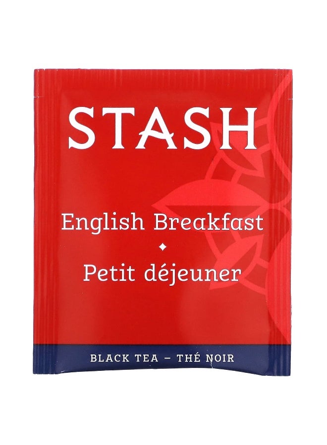 Stash Tea, Black Tea, English Breakfast, 20 Tea Bags, 1.4 oz (40 g) - Image 3