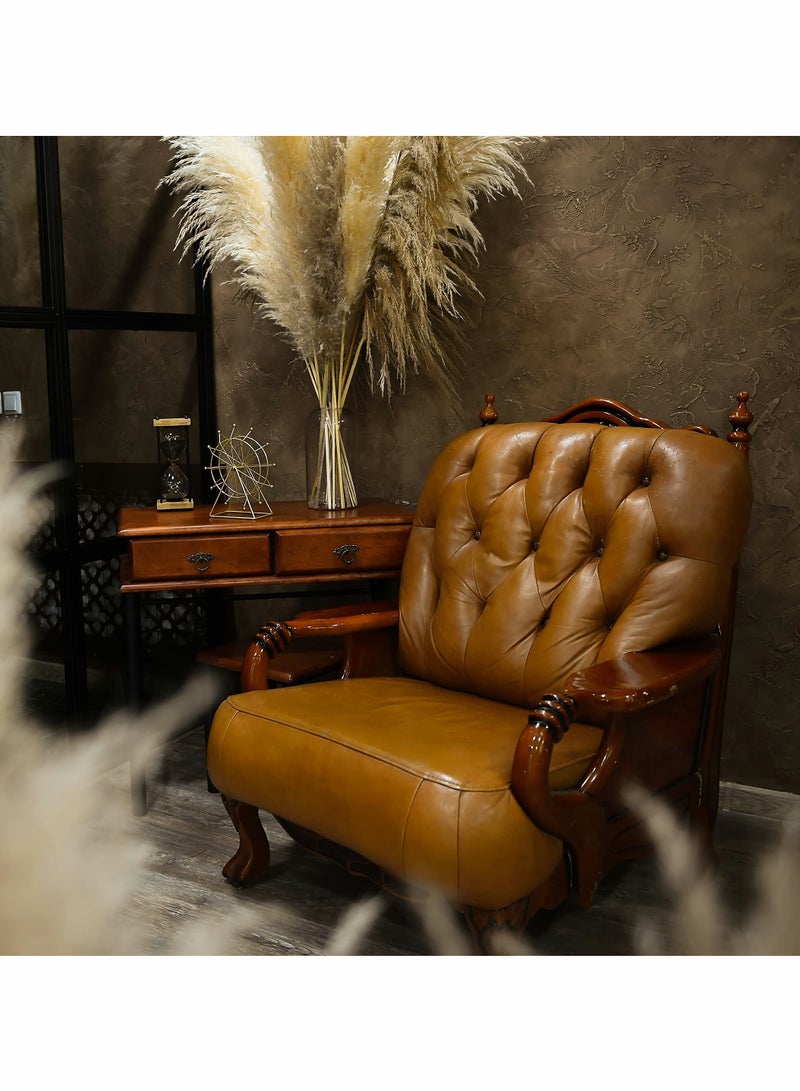 Excefore Ferris Wheel Gold Accent -Tabletop Small Figurines-Home Décor Accents-Living Room Bookshelf Decorations Object-Modern Gold Metal Sculptures - Image 5