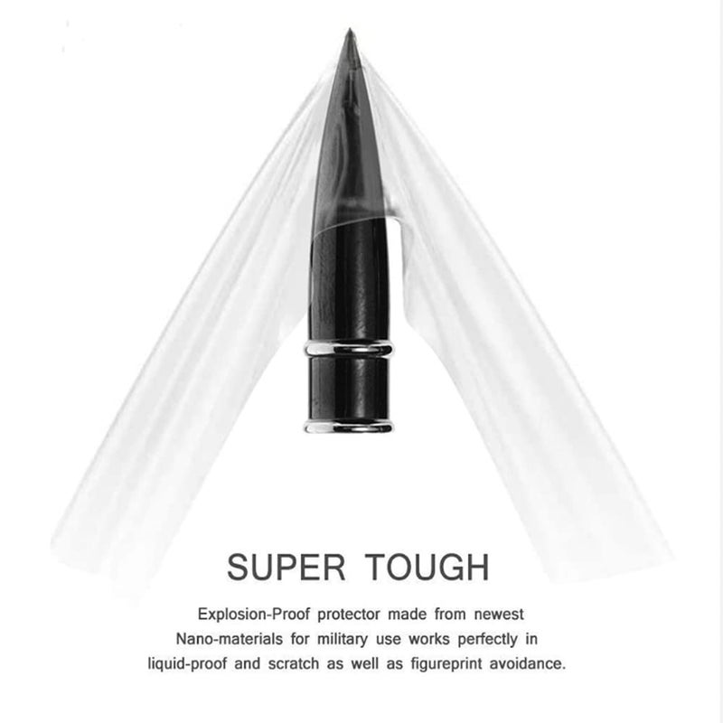 Octelect smart watch screen protector for chalvh smart watch with 4PCS in one pack, Transparent, 1.69inch - Image 4