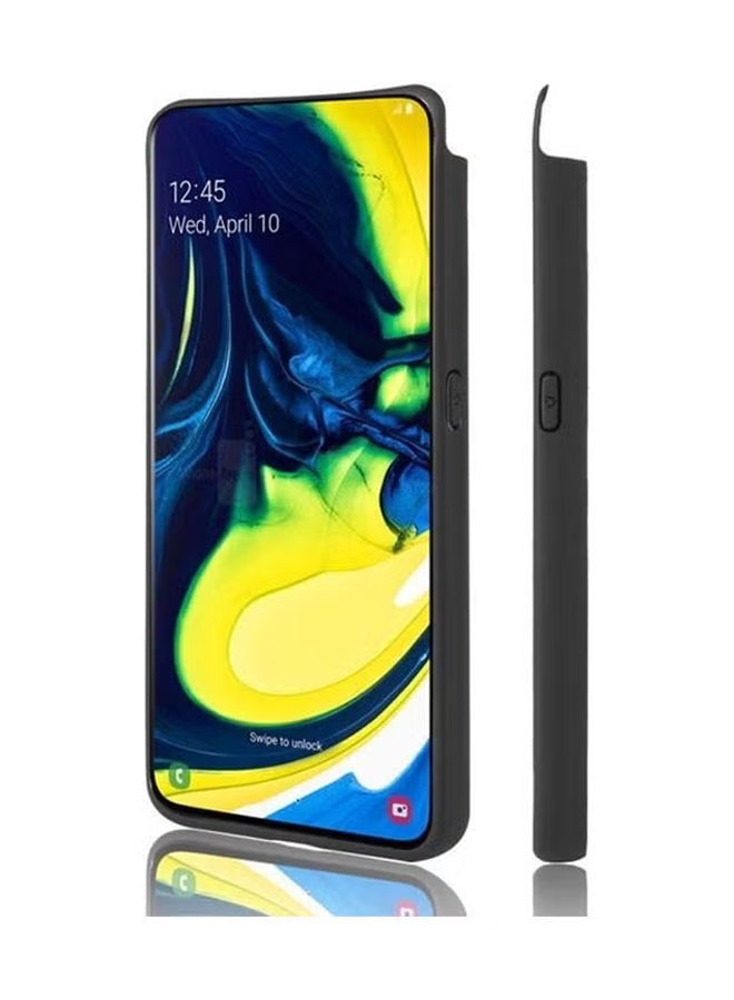 Tolwak Samsung Galaxy A80 Protective Case Cover Diamond Flowers Art - Image 3