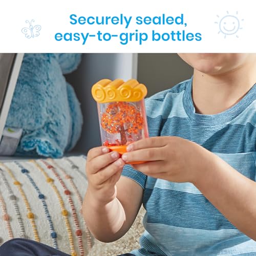 hand2mind Changing Seasons Sensory Tubes, Quiet Fidget Toys for Kids 3-5, Toddler Science Weather Toys, Calm Down Corner Supplies, Preschool Classroom Must Haves - Image 5