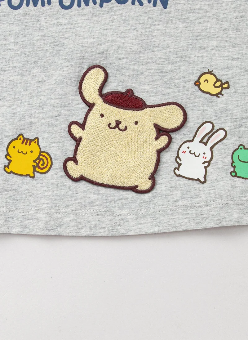 Balabala Grey Toddler Boys Round v-neck short-sleeved T-shirt for Men | Best Price UAE