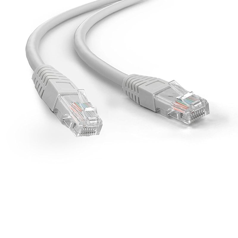 كابل CAT6 باتش رمادي، كابل LAN إيثرنت (10 متر) - Image 1