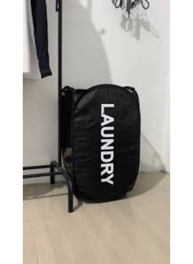 سلة غسيل منبثقة، سلة غسيل شبكية قوية قابلة للطي مع مقابض متينة، سلة غسيل الملابس المنبثقة قابلة للطي - Image 2