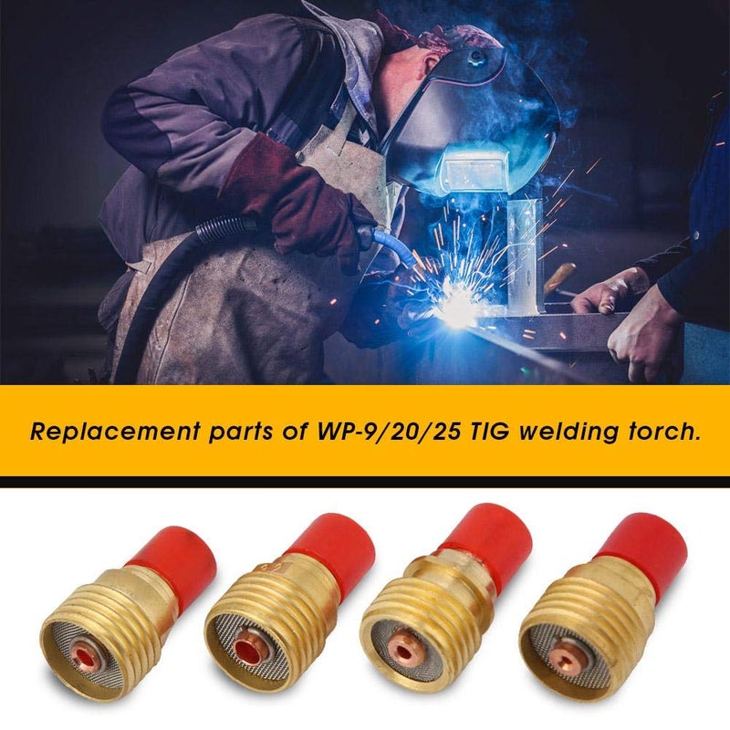 klarako TIG Nozzles, 46pcs/Set WP-9/20/25 Series TIG Welding Torch Consumables Accessories Weld aid Welding Torch Parts - Image 2