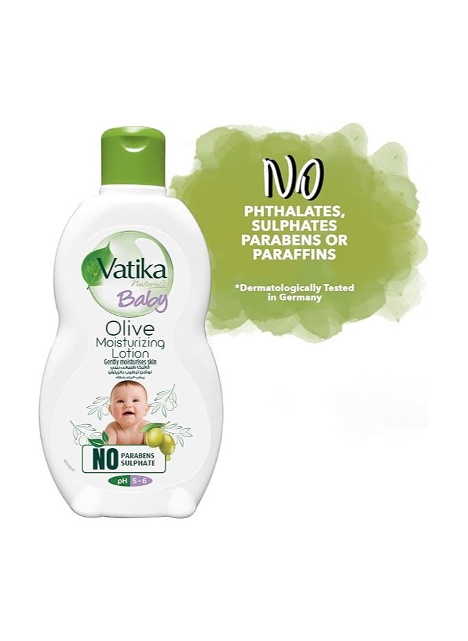 Vatika Naturals Baby Moisturizing Lotion 100ml | Olive | Gentle Mositurizing | Dermatologically Tested | Baby Skin Care - pzsku/Z41B79F7B517A545F793EZ/45/_/1704893483/31bd0e3b-35db-4302-b2bb-4f72de534688