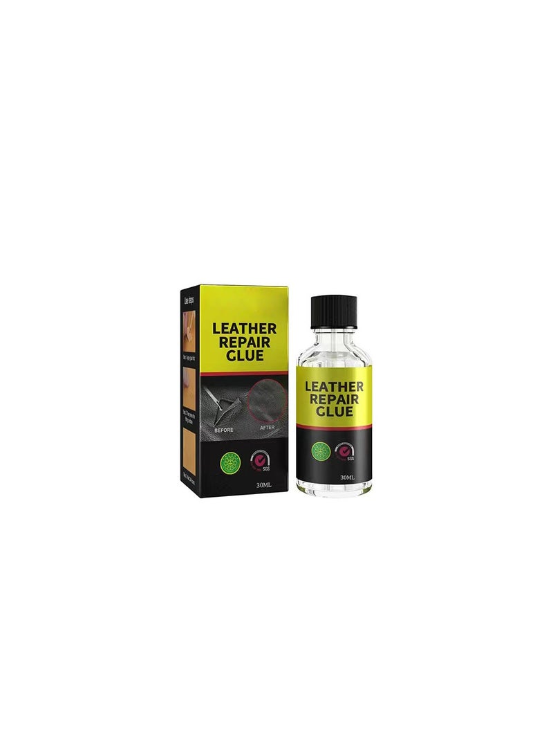 1-Bottle 30ml Leather Repair Glue,Auto Seat Maintenance Leather Care Liquid,Home Rubber Leather Sofa Repair Gel - Image 5