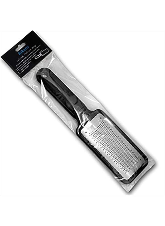 Rikans Colossal Foot rasp Foot File and Callus Remover. Best Foot Care Pedicure Metal Surface Tool to Remove Hard Skin. Can be Used on Both Wet and Dry feet, Surgical Grade Stainless Steel File - Image 5