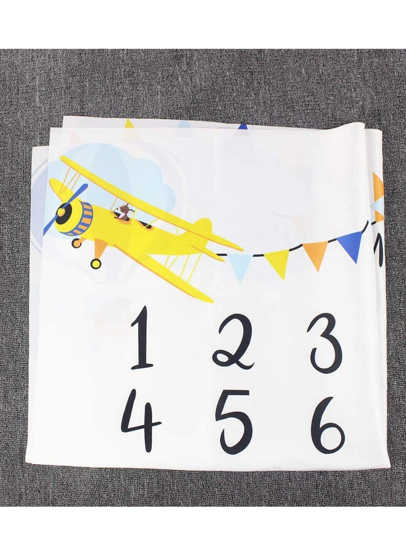 كيلا بطانية أطفال، بطانية شهرية للأطفال من البنات والأولاد، خلفية دعامة تصوير حديثي الولادة من الفلانيل فائق النعومة - Image 4