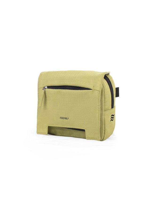 THE ASSEMBLY Assembly Travel Crossbody Side Bag with Quick-Release Buckle, Dog Hook for Hiking & Trekking, Tear Resistant 600D Ripstop Fabric -Scape | 4 L - Image 1