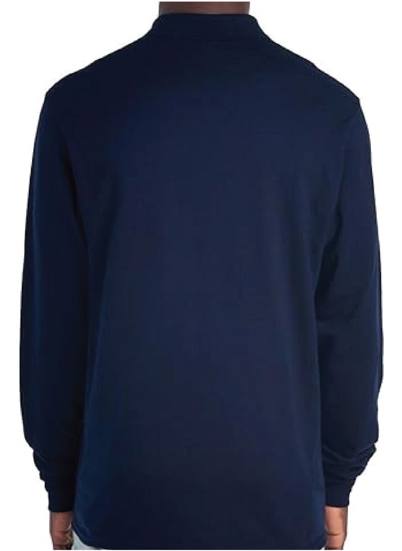 International Uniform L.L.C Men's Spot Shield Long Sleeve Polo t Shirt  - Image 2