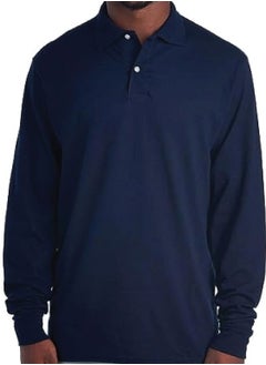 International Uniform L.L.C Men's Spot Shield Long Sleeve Polo t Shirt  - Image 1