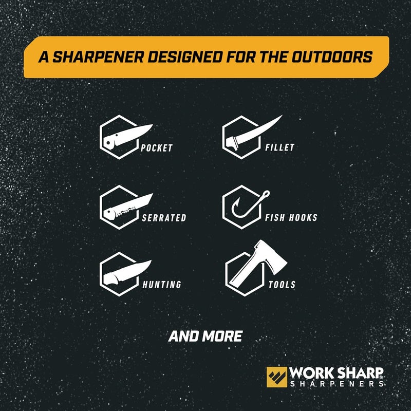 Work Sharp Guided Field Sharpener 3 Pack Gift Set, Travel Knife Sharpener Tool Multi Pack - Image 5