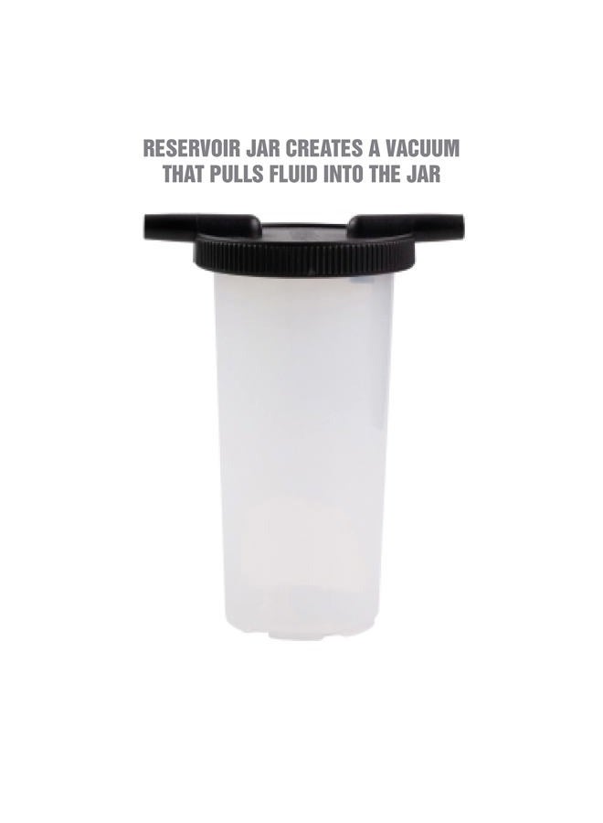 OEMTOOLS 37070 Brake Bleeder, Steering Pump Bleeder and Vacuum Pump Test Kit, Brake Fluid Bleeder Kit, Vacuum Test, Brake Fluid Drain Kit, Vacuum Pump - Image 5