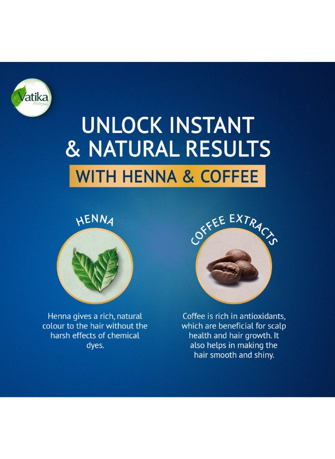 Vatika Naturals - Instant Henna Shampoo Hair Colour With Gloves 20ml - Image 1