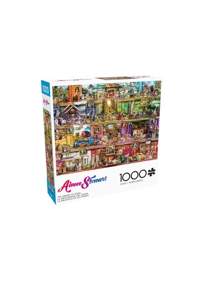 Buffalo Games - Aimee Stewart - The Library of Dogs - 1000 Piece Jigsaw Puzzle for Adults -Challenging Puzzle Perfect for Game Nights - Finished Size is 26.75 x 19.75 - Image 3
