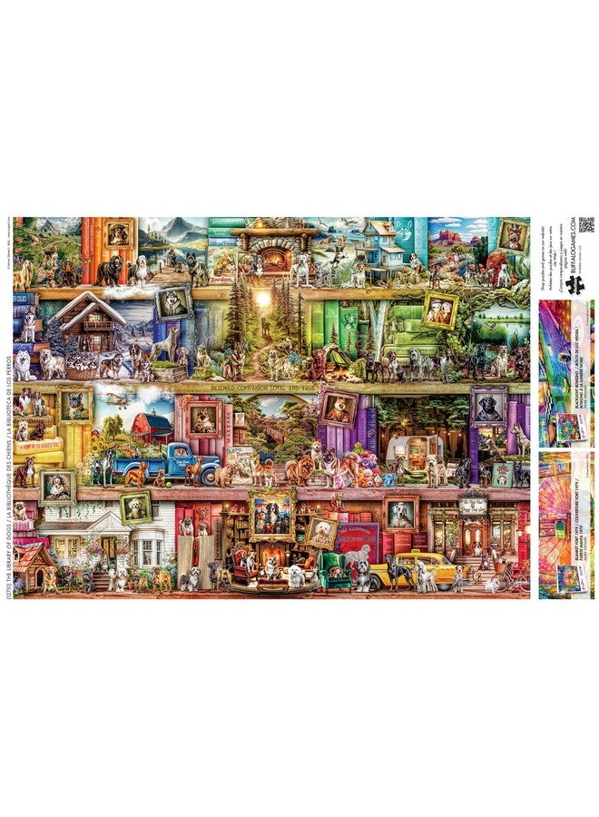 Buffalo Games - Aimee Stewart - The Library of Dogs - 1000 Piece Jigsaw Puzzle for Adults -Challenging Puzzle Perfect for Game Nights - Finished Size is 26.75 x 19.75 - Image 5