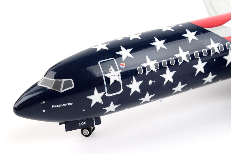 GeminiJets Boeing 737-800 Commercial Aircraft Southwest Airlines - Freedom One American Flag Livery Gemini 200" Series 1/200 Diecast Model Airplane by GeminiJets - Image 3