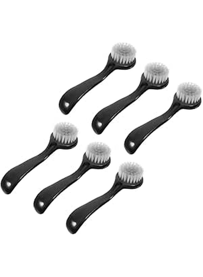 6pcs Nylon Facial Cleansing Brush Manual Exfoliating Scrubber Multi Purpose Skin Care Tool - Image 1