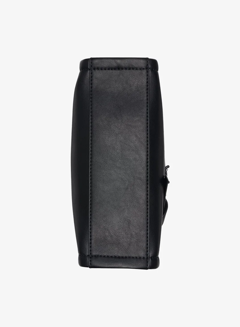 DKNY BLACK/SILVER Bridie Medium Crossbody for Women | Best Price UAE