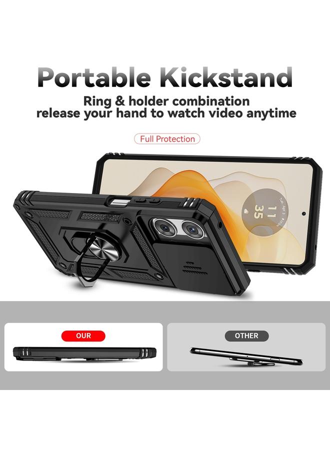 S-TOP Case For Motorola Moto G 5G 2025 Sliding Camshield Holder Phone Case - Image 3