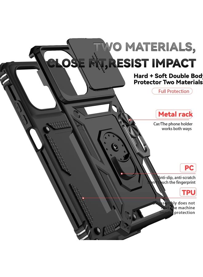 S-TOP Case For Motorola Moto G 5G 2025 Sliding Camshield Holder Phone Case - Image 4