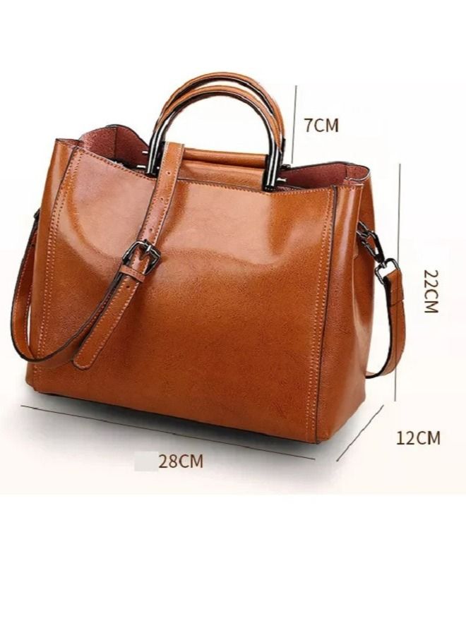 Maple's Genuine Cow Leather Shoulder Sling Bag  - Image 5