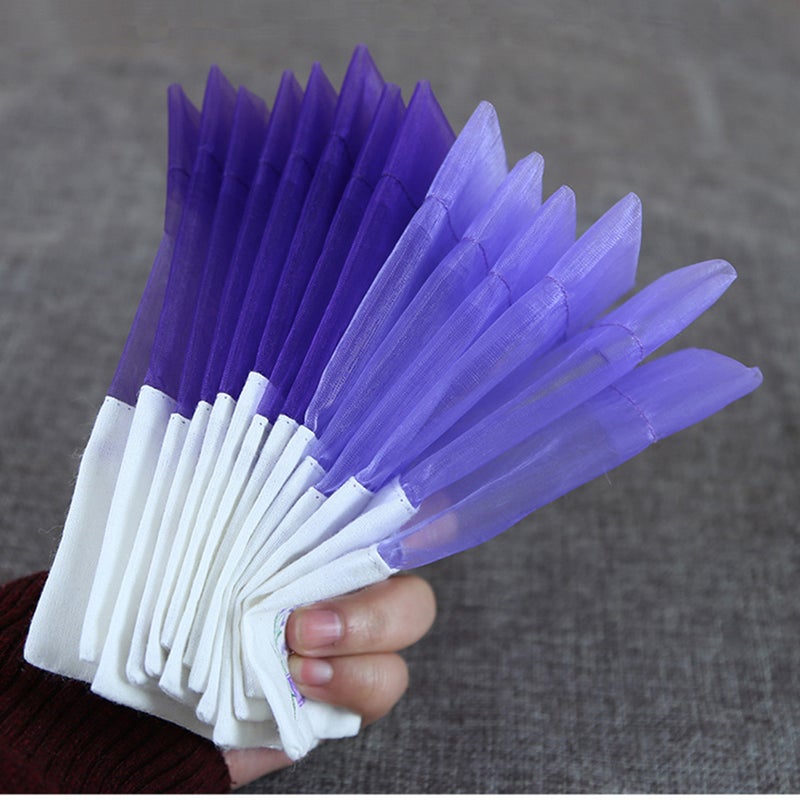 12 pcs Empty Sachets Bag Flower Printing Fragrance Lavender Sachet Bag Purse (New Style) - Image 4