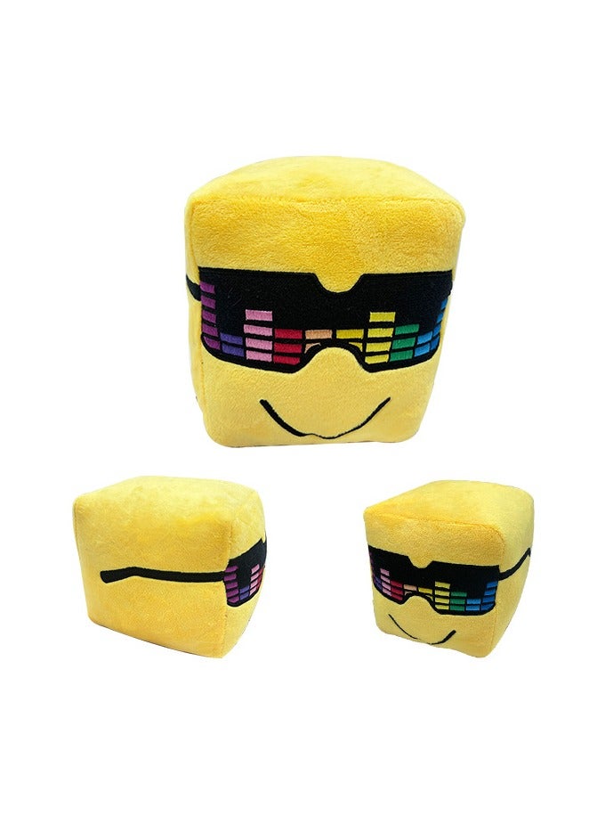 general The Sunny and Melon Plush Doll Figure Square plush toy pillow easily becomes a home decoration ornament - Image 1