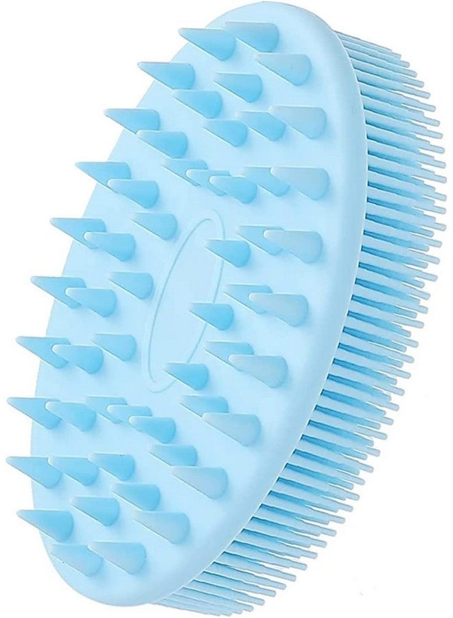 PRAMANTA Exfoliating Body Brush Scrubber, 2 in 1 Silicone Body Scalp Massage Brush for Skin Clean and Sanitary (1Pcs) - Image 1