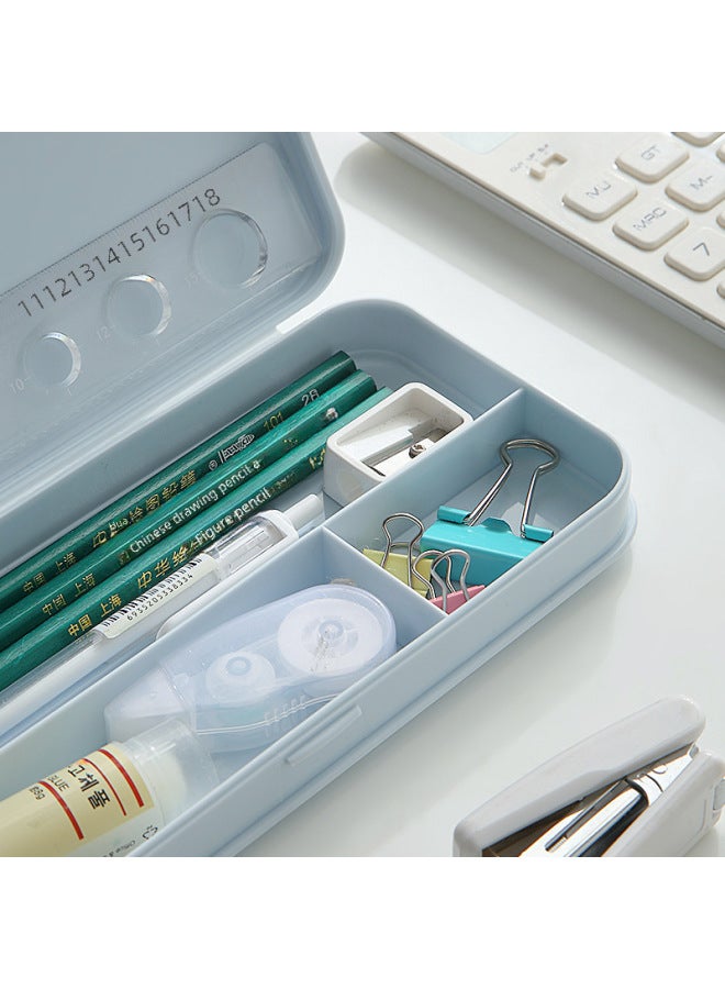 Stationery Box Student Pencil Case School Supplies Storage Finishing Creative Simple Pencil Case Printing Logo Pen Case - Image 4
