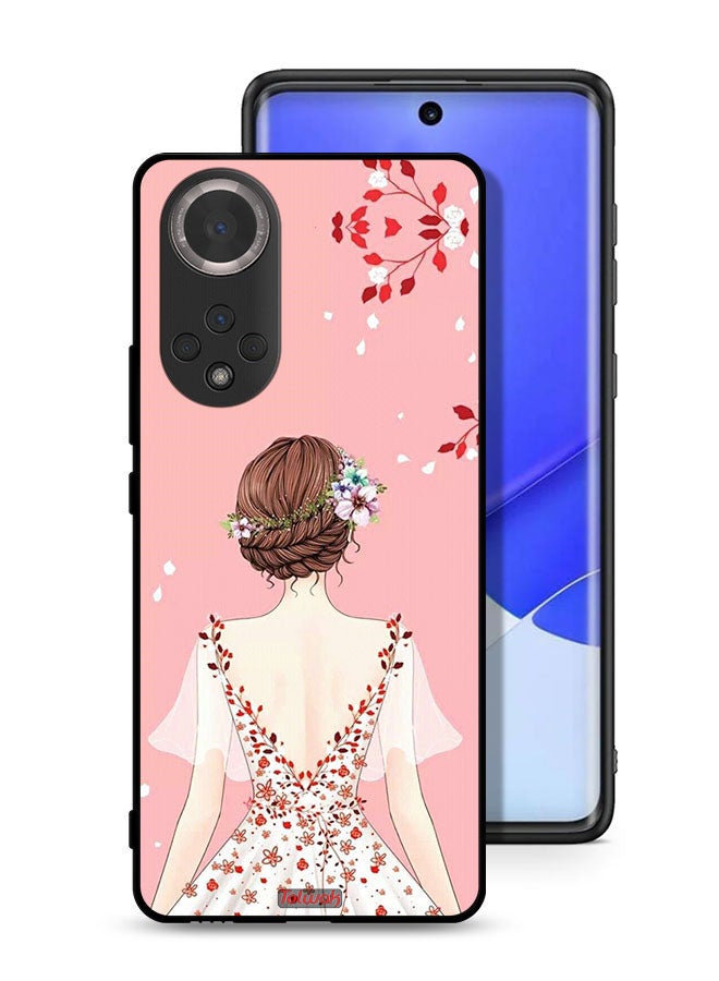 Tolwak Honor 50 Protective Case Cover Standing Girl Art - Image 1