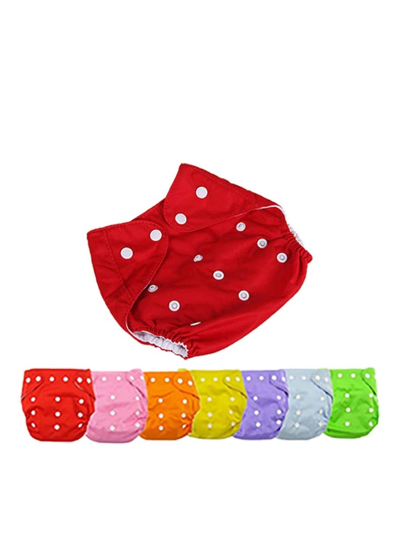 Generic Pampers Alternative  Adjustable  Reusable Cloth Diapers Multicolour  1 Piece  - Image 2