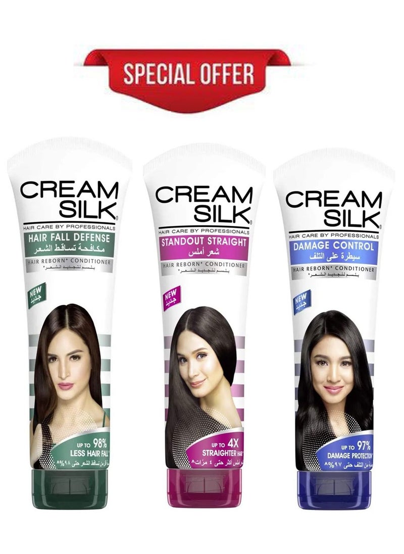 Cream Silk Professional Hair Care Conditioner 280ml (Pack of 3)  - Image 1