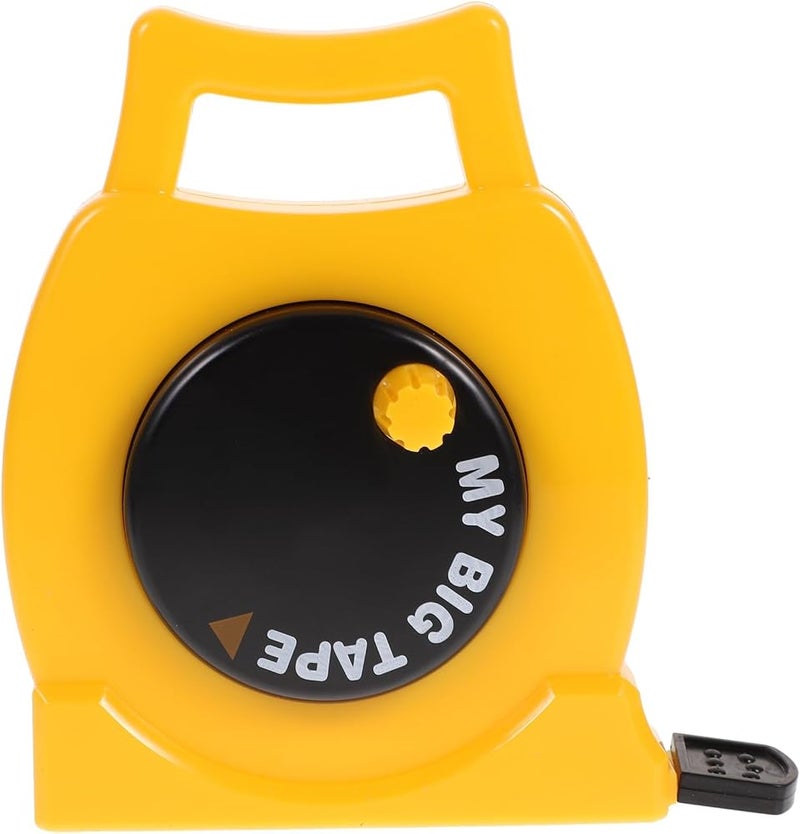 KASTWAVE Toy Measuring Tape for Kids, Retractable Educational Learning Tool with Inches & Centimeters, Role Play Pretend Measuring Tool for Children, Easy-Hold Design - Image 1