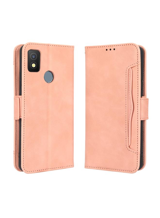 Zaboon Case For Cricket Icon 4 Skin Feel Calf Texture Card Slots Leather Phone Case - Image 2