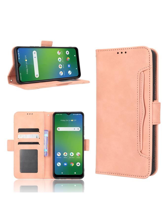 Zaboon Case For Cricket Icon 4 Skin Feel Calf Texture Card Slots Leather Phone Case - Image 1