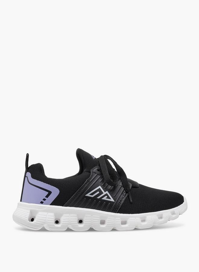 Oaklan by Shoexpress Girls Logo Detail Sports Shoes with Lace-Up Closure - Image 3