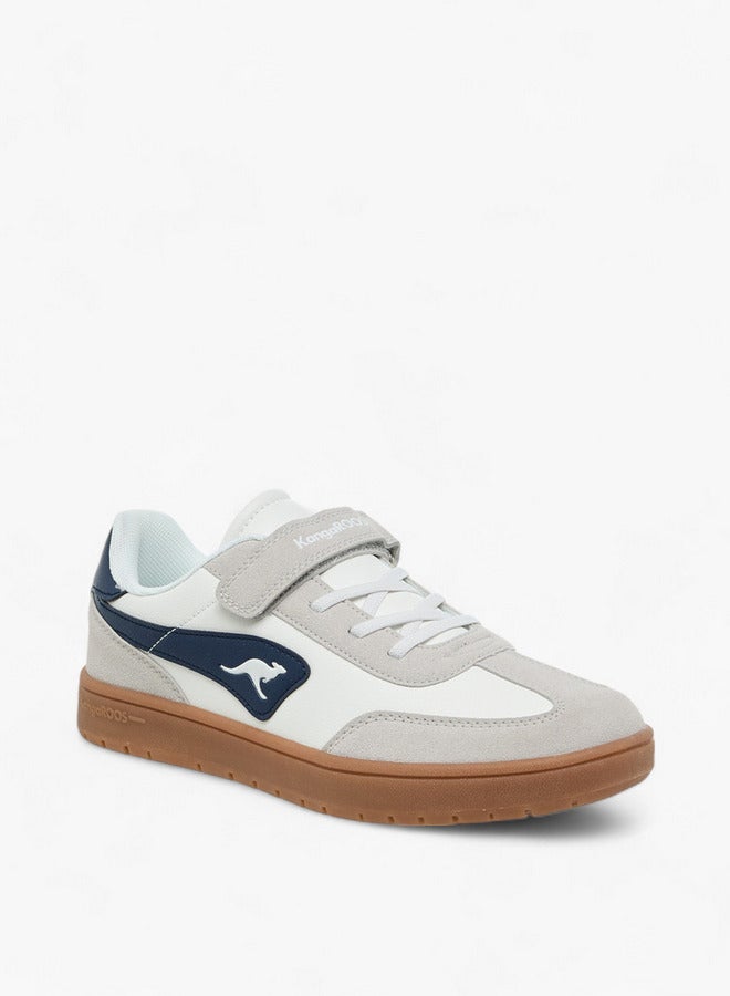 kangaROOS Women's Panelled Sneakers with Hook and Loop Closure - Image 2