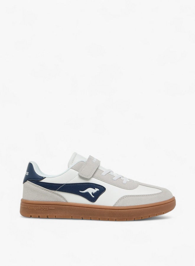 kangaROOS Women's Panelled Sneakers with Hook and Loop Closure - Image 3